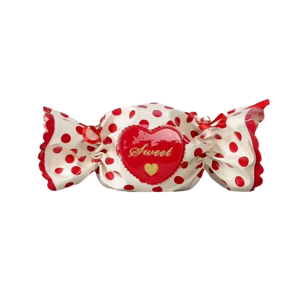Colorful Candy Heart Crossbody Bag – Luxury Designer Shoulder Handbag & Cute Purse for Women