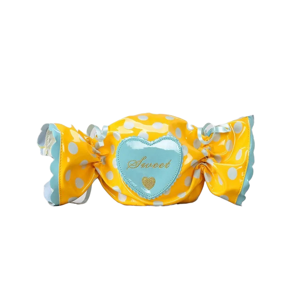Colorful Candy Heart Crossbody Bag – Luxury Designer Shoulder Handbag & Cute Purse for Women